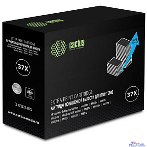 Картридж лазерный Cactus CS-CF237X-MPS черный (50000стр.) для HP LJ M608n/M608dn/M609x/M631h/M631z/M632h