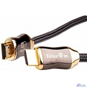 Telecom Кабель HDMI 19M/M,ver. 2.1, 8K@60 Hz 2m метал разъемы, нейлоновая оплетка Telecom <TCG300-2M>[6937510844081]