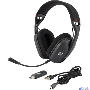 Oklick HS-L750G черный 1.5м накладные BT оголовье (2007557)
