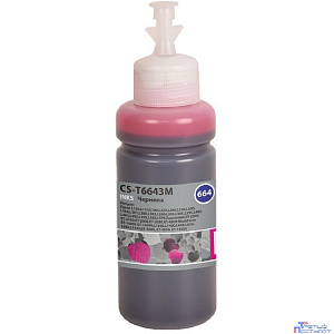 Чернила Cactus CS-T6643M 664 пурпурный 70мл для Epson L130,L110,L100,L220,L200,L310,L300,L360,L361