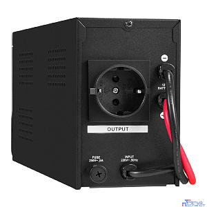 Exegate EX295986RUS ИБП (инвертор, синус, для котла) ExeGate SineTower SZ-600.LCD.AVR.1SH <600VA/360W, чистый синусоида, LCD дисплей, AVR, 1*Schuko, линейно-интерактивный, внешняя батарея 12В до 200Ач