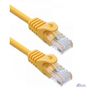 Кабель ACD Патч-корд ACD-LPU5E-15Y |ACD-LPU5E-15Y| Cat5e UTP 24AWG 4Pair, 7/0.18мм CCA Желтый,1.5м, (741470)