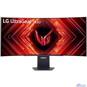 LCD LG 45" 45GS95QE-B {OLED curved 3440x1440 240Hz 2xHDMI DisplayPort  black}
