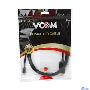 VCOM CG695-B Кабель-переходник Mini DisplayPort M => HDMI M 1.8m [6937510859498]