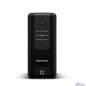 ИБП CyberPower UT1200EG {Line-Interactive, Tower, 1200VA/700W USB/RJ11/45/Dry Contact (4 EURO), 12В/5 Ач х 2}