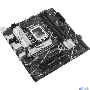 ASUS PRIME B760M-A D4-CSM (Socket 1700, mATX, 4xDDR4(128GB), DP/2xHDMI, 3xPCIe 4.0x16, 1xLAN (2.5GbE), 4xSATA 6Gb/s, 2xM.2, 2xUSB 3.2, 4xUSB 2.0, 1xPS/2, mATX)