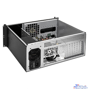 Exegate EX293546RUS Серверный корпус ExeGate Pro 4U390-05 <RM 19", высота 4U, глубина 390, БП 1100ADS, USB>