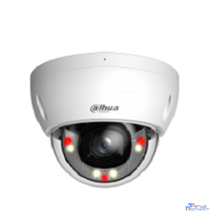 DAHUA DH-IPC-HDBW2849EP-S-IL-0360B Уличная купольная IP-видеокамера SmartDualLight 8Мп, 1/2.7” CMOS, объектив 3.6мм, видеоаналитика, микрофон, ИК 30м, LED 30м, P67, IK10, металл