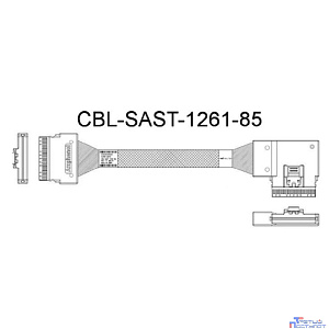 Кабель/ 22 NVMe Cables Kit for X12 Ultra 220U-TNR w/o NIC UIO,Ro
