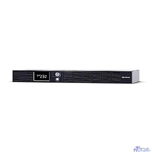 ИБП CyberPower OR600ERM1U {Line-Interactive, 600VA/360W USB/RS-232/SNMPslot /RJ11/45 (4+2 IEC С13), 6В/9 Ач х 2}