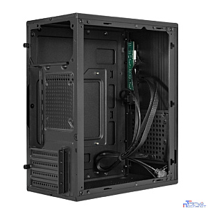Exegate EX299065RUS Корпус Minitower ExeGate BAA-303MU (mATX, без БП, 2*USB+1*USB3.0, HD Audio, черный)