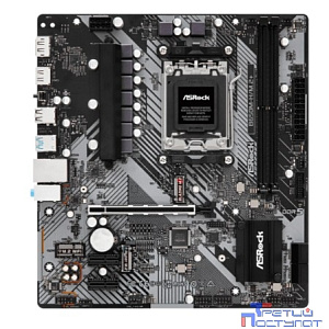 B650M-H/M.2+, Socket AM5, AMD B650, 2xDDR5-5200, HDMI+DP, 1xPCI-Ex16, 2xPCI-Ex1, 4xSATA3(RAID 0/1/10), 2xM.2, 8 Ch Audio, 1x2.5GLan, (2+4)xUSB2.0, (3+2)xUSB3.2, (1+0)xUSB3.2 Type-C™, mATX, RTL