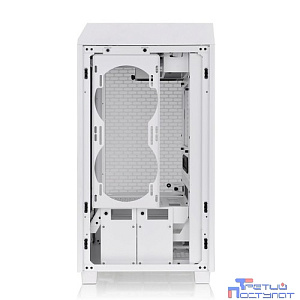 Корпус Thermaltake The Tower 200 белый без БП miniITX 11x120mm 5x140mm 2xUSB3.0 1xUSB3.1 audio bott PSU