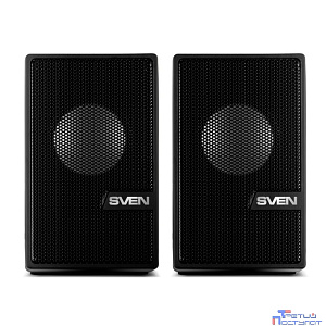 Компьютерная акустика 2.0 Sven 340 черная (6 Вт, питание USB, BT)