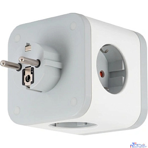 BURO BU-PW3UC-W (3 розетки) белый (коробка) {2090225}