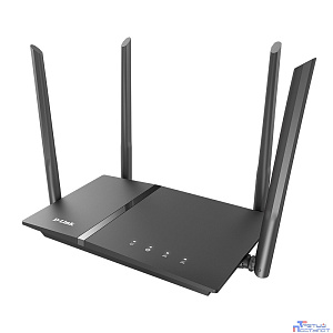 D-Link DIR-1260/RU/R1A Беспроводной двухдиапазонный гигабитный маршрутизатор AC1200 Wave 2 с поддержкой MU-MIMO, 3G/LTE и USB-портом