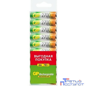 ReEnergy 270AAHC AA, емкость 2700 мАч (270AAHCRGY-CRB10) (10шт в уп-ке)