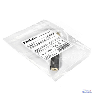 Exegate EX284949RUS Переходник аудио ExeGate EX-AA-3F6M (6.35mm Jack M/3.5mm Jack F)