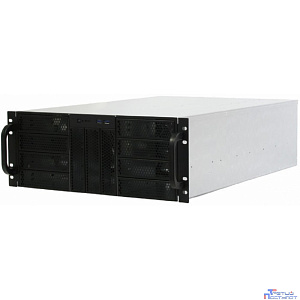 Procase Корпус 4U server case,11x5.25+0HDD,черный,без блока питания,глубина 550мм,MB CEB 12"x10,5", панель вентиляторов 3*120x25 PWM [RE411-D11H0-FC-55]