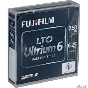Fujifilm LTO-6 RW 6,25TB (2,5Tb native) Tape [16310732] аналог 00V7590 / C7976A
