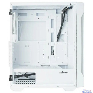 Корпус ZALMAN I3 NEO TG White, без БП, боковое окно (закаленное стекло), белый,  ATX