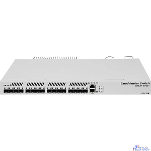 MikroTik CRS317-1G-16S+RM Коммутатор 16х SFP+, 1х 1G RJ45, RouterOS