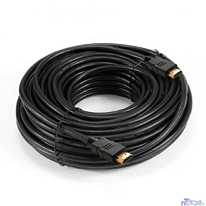 Exegate EX294687RUS Кабель HDMI ExeGate EX-CC-HDMI-30.0 (19M/19M, 30м, v1.4b, позолоченные контакты)