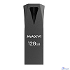 Maxvi USB Drive 128GB MK2 metallic silver, монолит, металл, USB 3.0
