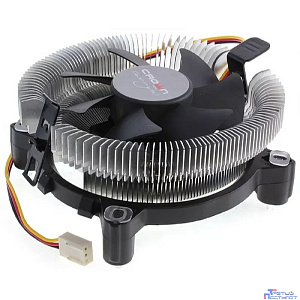 CROWN Кулер для процессора CM-80 v2 (Для Intel + 1700 и AMD, TDP до 65 Ватт, коннектор 3 pin, Низкая посадка радиатора , Гидродинамический  подшипник, Размер: 115*103*42 мм)