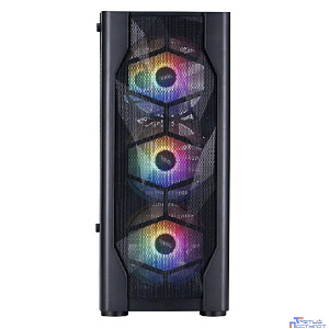 1STPLAYER DK D4 Black / ATX / 4x120mm FRGB fans / D4-BK-4F1