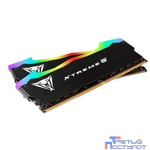 Память DDR5 2x24GB 8000MHz Patriot PVXR548G80C38K Viper Xtreme 5 RGB RTL PC5-64000 CL38 DIMM 288-pin 1.45В Ret