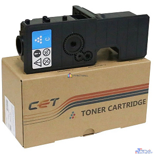 Тонер-картридж (PK208) TK-5220C для KYOCERA ECOSYS P5021cdn/M5521cdn (CET) Cyan, 18г, 1200 стр., CET141134
