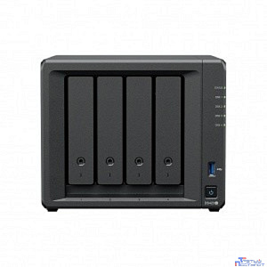 Synology DS423+ Сетевое хранилище NAS, слоты 4x2.5"/3.5" SATA3, 2xM.2-PCI-E, 2x1 Гбит/с, 2xUSB 3.X, Intel Celeron J4125/4x2 ГГц, DDR4 2Gb, 90W