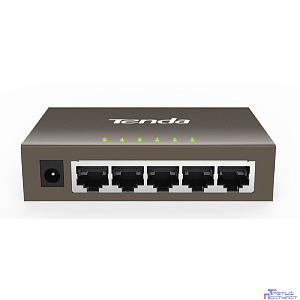 TENDA TEG1005D Коммутатор настольный  5-Ports 10/100/1000 Base-T Gigabit Switch