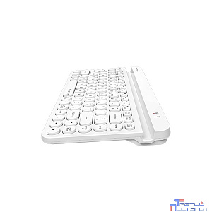 Клавиатура A4Tech Fstyler FBK30 белый USB беспроводная BT/Radio slim Multimedia (FBK30 WHITE)