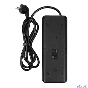 Powercom Сетевой фильтр SP-10 USB2A1CB 3,0 м (10*EU (СЕЕ 7/3)+1*USB-C+2*USB-A) {2065290}