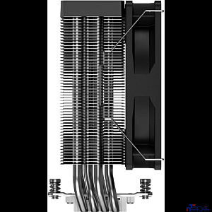 Cooler ID-Cooling BLITZ X4 LGA1700/1200/115X/AM5/AM4 (16шт/кор, TDP 180W, PWM, 4 тепл.трубки прямого контакта, FAN 120mm, Dynamic Multi-Color LED) RET