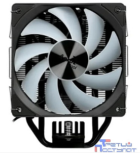 Устройство охлаждения(кулер) Aerocool Rime 4 Soc-AM5/AM4/1151/1200/2066/1700 4-pin Al 230W LED Ret