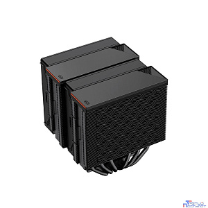 PCCooler RZ620 BK  S115X/1200/1700/18XX/AM4/AM5 (TDP 265W, 2x120mm PWM FAN, 6 тепловых трубок 6мм, 500-2200RPM, 28-32dBa)