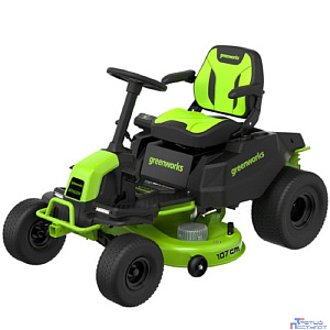 Greenworks CrossoverT GC82LT107 Трактор садовый аккумуляторный, бесщеточный 82V, без АКБ и ЗУ [7404507]