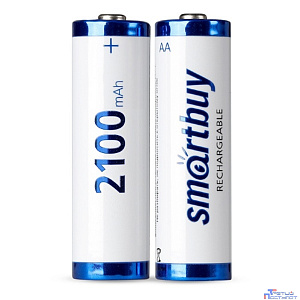 Smartbuy (SBBR-2A02BL2100) Аккумулятор NiMh Smartbuy AA/2BL 2100 mAh (24/240)(2шт. в уп-ке)