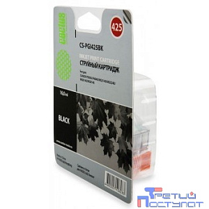 Cactus  PGI425BK Картридж для Canon PIXMA iP4840/MG5140/MG6140/MX884, черный, 16 мл.