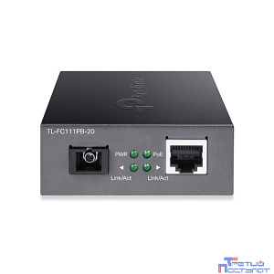 TP-Link FC111PB-20 Медиаконвертер WDM 10/100 Мбит/с с PoE-портом