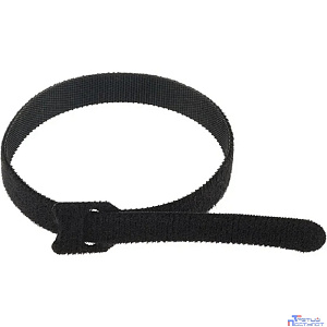 Rexant (07-7316) Хомут–липучка многоразовый 320х14мм, черный (12 шт/уп)