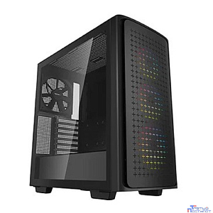 Deepcool CK560 черный без БП ATX 2x120mm 1x140mm 2xUSB3.0 audio bott PSU