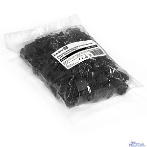 Exegate EX292848RUS Колпачок ExeGate BC45-100-BK изолирующий для коннектора RJ-45, черный (100шт)