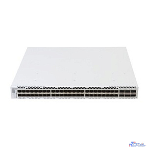 ELTEX MES5400-48 Ethernet-коммутатор 1x10/100/1000BASE-T (OOB), 48x1000BASE-X(SFP)/10GBASE-R (SFP+),6x40GBASE-R (QSFP+) /100GBASE-R (QSFP28), 1xUSB 2.0, коммутатор L3, 2 слота для модулей питания
