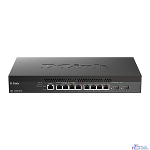 D-Link DXS-1210-10TS/B1A PROJ Настраиваемый L2+ коммутатор с 8 портами 10GBase-T и 2 портами 10GBase-X SFP+