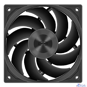 Кулер для корпуса/ PCCooler F5R120 (120x120x25mm, 4-pin PWM, 86.73CFM, 32dBA, 2200RPM, Black)