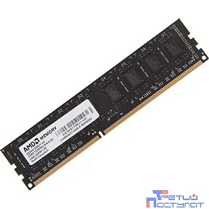 AMD DDR3 DIMM 4GB (PC3-10600) 1333MHz R334G1339U1S-UO OEM